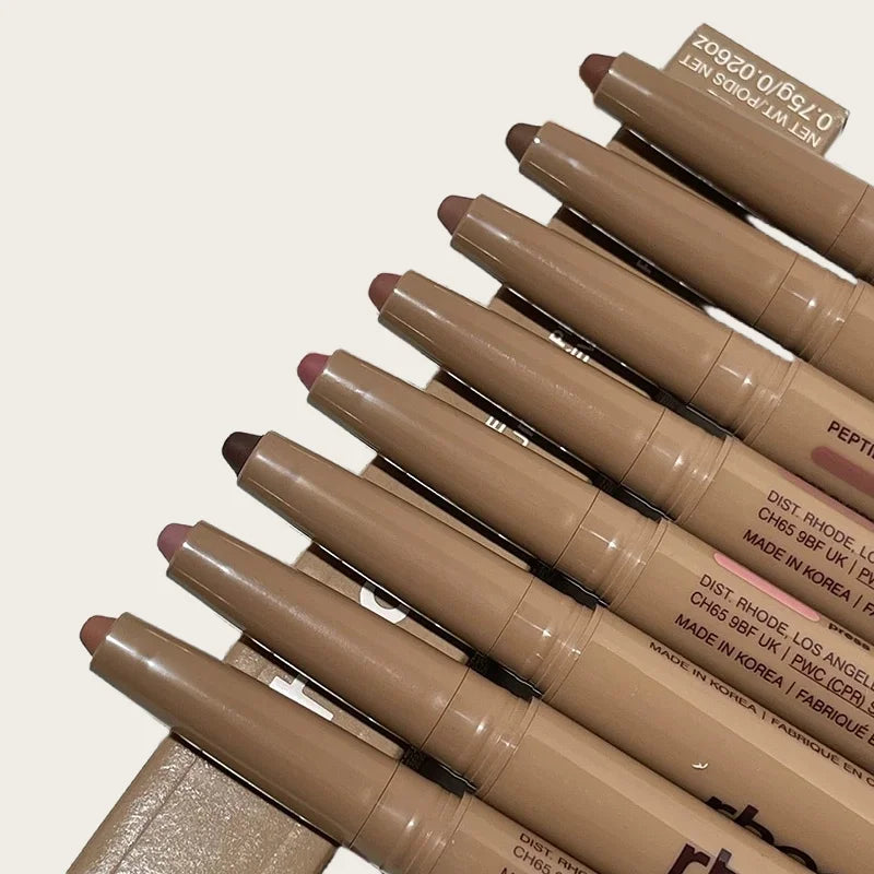 Rhode Skin Peptide Lip Shape Pen Lip Liner Long Lasting Lip Tint Pencil Pen Makeup Lipstick Powder Blusher Gloss Makeup Lipliner