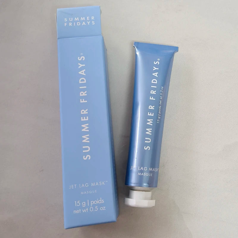 Summer Fridays Mild Repair Skin Care Jet Lag Mask The Holiday Trio Set Lip Balm Suit Hot Cocoa Toasted Marshmallow Lip Gloss